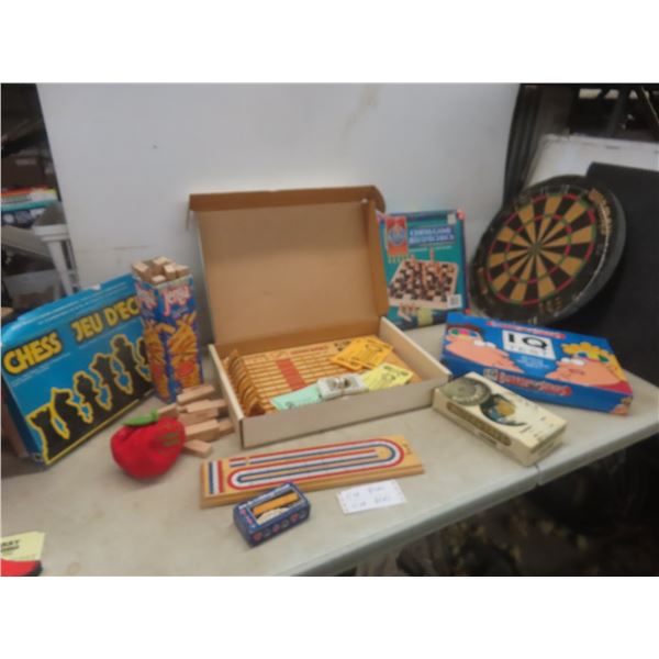 Board Games: Chess, Dartboard, Cribbage, And More