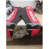 Image 6 : Motorcycle Gear: Acerbis Rally Pro X Handguards, Backpack, Motocross Boots