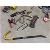 Image 5 : Husky Tool Bag Filled With Pulleys, Bungee Cords, Allen Keys, Wire, And Safety Glasses
