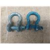 Image 10 : Galvanized Turnbuckles And 1/4" D-Ring Shackles