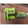 Image 8 : Ryobi 24V Cordless Weed Trimmer With Battery And Charger (For Parts)
