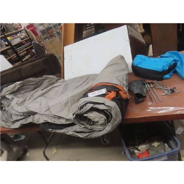 Tent, Unknown Size (Missing Tent Pegs)