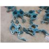 Image 3 : 10 Aluminum Swivel Coupler Clamps & 16 Metal Spring Clamps - Different Sizes