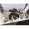 Image 1 : Rigging Equipment With Rope And Bushnell Binoculars