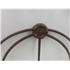 Image 12 : Cast Iron Headboard, Footboard & 2 Side Rails 54" Wide