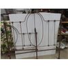 Image 2 : Cast Iron Headboard, Footboard & 2 Side Rails 54" Wide