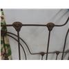 Image 4 : Cast Iron Headboard, Footboard & 2 Side Rails 54" Wide