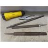 Image 11 : 24" Level, Caulking, Spray Paint Safety Glasses, Respirators, Cut Off Wheels +