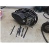 Image 6 : Power Tools: B&D Orbital Sander, Jig Saw, Makita Finishing Sander, Bosch Grinder & 5" Sanding Discs