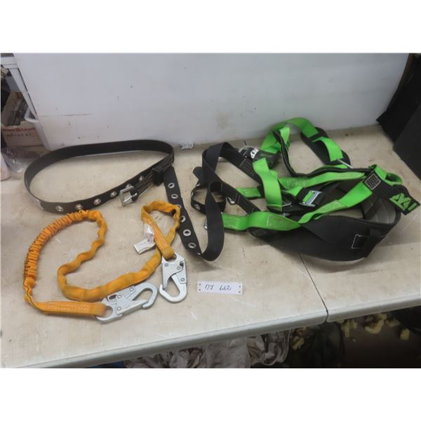 Miller Harness, Safety Lanyard +