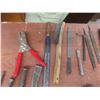 Image 5 : Pipe Wrenches, Pliers, Screwdrivers, Wire Brush, Files, Pipe Cutter, Bolt Cutters