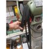 Image 10 : Six-Inch Bench Grinder Mounted On Steel Post + Tire Rim