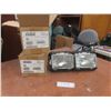 Image 1 : New Dual Square Headlight Assembly For Big Rig Or Tractor, Left And Right Sides