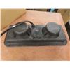 Image 5 : New Dual Square Headlight Assembly For Big Rig Or Tractor, Left And Right Sides