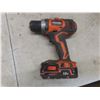 Image 4 : Two Ridgid 18V Cordless Tools Including Drill And Impact Driver With Battery (No Charger) And Horn