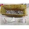 Image 12 : Assorted Hardware Lot Including Cables, Horns, Brackets, Weights, Bolts, Screws, And More