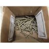 Image 13 : Assorted Hardware Lot Including Cables, Horns, Brackets, Weights, Bolts, Screws, And More