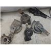 Image 7 : Assorted Hardware Lot Including Cables, Horns, Brackets, Weights, Bolts, Screws, And More