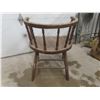 Image 6 : Vintage Oak Barrel-Style Chair