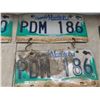 Image 3 : Thirteen Manitoba License Plates