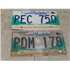 Image 5 : Thirteen Manitoba License Plates