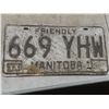 Image 8 : Thirteen Manitoba License Plates