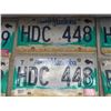 Image 4 : Thirteen Manitoba License Plates