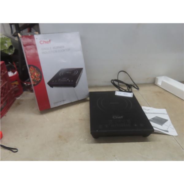 Master Chef Induction Single Burner Cooktop With Manual