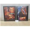 Image 1 : Two Hardboard Pictures Featuring Jedi Knight Anakin Skywalker 20" x 16"