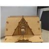 Image 9 : Wooden Laser-Cut Doll House 12" x 9" x 12" With Picture Frame