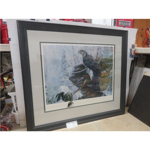 Signed and Numbered Framed Print 35" x 40"