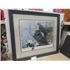 Image 1 : Signed and Numbered Framed Print 35" x 40"