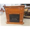 Image 1 : Electric Fireplace Model HEF22 With Wood Surround 40" x 46" x 16" With Remote, 12 Amps