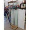 Image 2 : Glass Display Cabinet 65" x 17" x 14 1/2" With Three Shelves