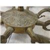 Image 6 : Vintage Spanish-Style Brass Eight-Arm Chandelier