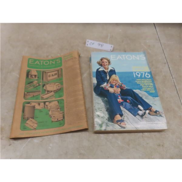 Eaton's Spring and Summer 1976 Catalogue With Original Mailing Cover