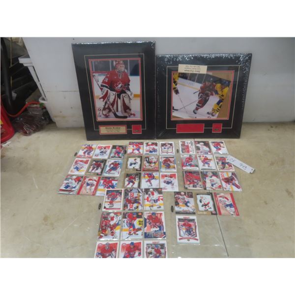 Martin Brodeur and Steve Yzerman Gold Medal Champion Salt Lake City Utah 2002 Upper Deck Hockey Car