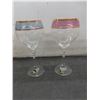 Image 6 : Four Cristalleria Fratelli Fumo Wine Goblets