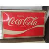 Image 3 : Vintage Coca-Cola Light-Up Menu Board Sign 17 1/2" x 49 1/2" x 6 3/4"
