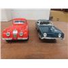 Image 2 : Collectible Die-Cast Models: 1963 Studebaker Avanti and 1949 Jaguar XK120 Approximately "