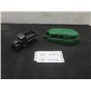 Image 1 : Vintage Wyandotte Toys: Camper 7" x 2" x 3" and Williams Cast Iron Mack Truck 4" x 2 1/4" x 1 1/2" 