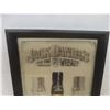 Image 3 : Jack Daniel Sign 21" x 10", Four Piece Bar Tools, Metal Replica Flintlock Pistol Display