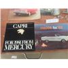 Image 2 : Chrome Car Emblems: Galaxie, Belvedere, and Letters Plus Five Car Brochures Including 1968 Falcon a