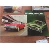 Image 3 : Chrome Car Emblems: Galaxie, Belvedere, and Letters Plus Five Car Brochures Including 1968 Falcon a