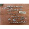 Image 7 : Chrome Car Emblems: Galaxie, Belvedere, and Letters Plus Five Car Brochures Including 1968 Falcon a