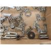 Image 9 : Chrome Car Emblems: Galaxie, Belvedere, and Letters Plus Five Car Brochures Including 1968 Falcon a