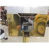 Image 11 : Vintage-Style Floor Standing Four-Sided Gumball Vending Machine With Brass Gold-Tone