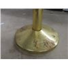 Image 2 : Vintage-Style Floor Standing Four-Sided Gumball Vending Machine With Brass Gold-Tone