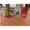 Image 11 : Vintage Oil Cans, Brake Fluid, Linseed Oil, Woods Some With Product