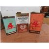 Image 15 : Vintage Oil Cans, Brake Fluid, Linseed Oil, Woods Some With Product